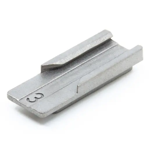 Armanov XL650/XL750 STATION ONE LOCATOR - #3 Ocelová vložka zavaděče nábojnic pro Dillon XL650 a XL750. Určeno pro ráže: 7mm TCU, .380 ACP, 9x18 Makarov, .17 Remington, .204 Ruger, .223 Remington, .222 Remington, .221 Remington